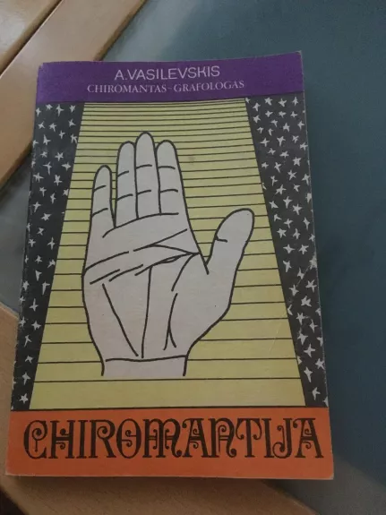 Chiromantija - A. Vasilevskis, knyga
