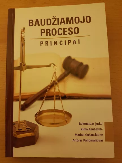 Baudžiamojo proceso principai - Raimundas Jurka, knyga