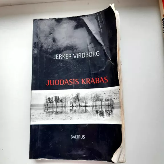 Juodasis krabas - Jerker Virdborg, knyga