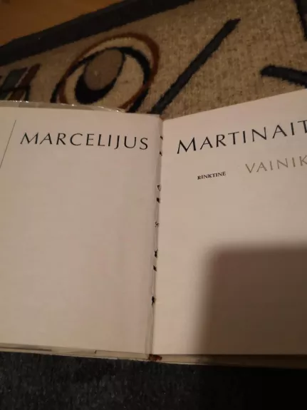 Vainikas - Marcelijus Martinaitis, knyga 1