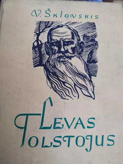 Levas Tolstojus - V. Šklovskis, knyga