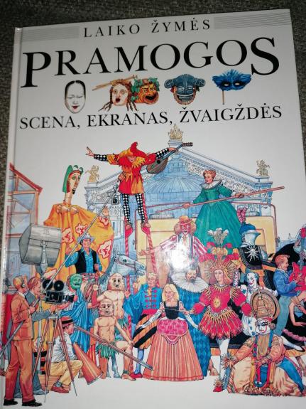 Pramogos. Scena, ekranas, žvaigždės