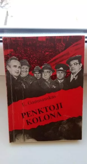 Penktoji kolona - Edmundas Ganusauskas, knyga