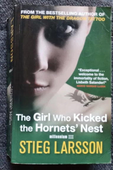 The Girl Who Kicked the Hornets' Nest - Stieg Larsson, knyga