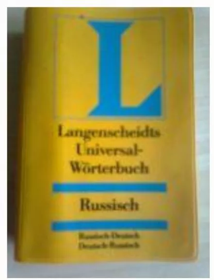Universal Wörterbuch russisch- deutsch deutsch- russisch