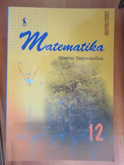 Matematika XII kl. vadovėlis. Išplėstinis kursas