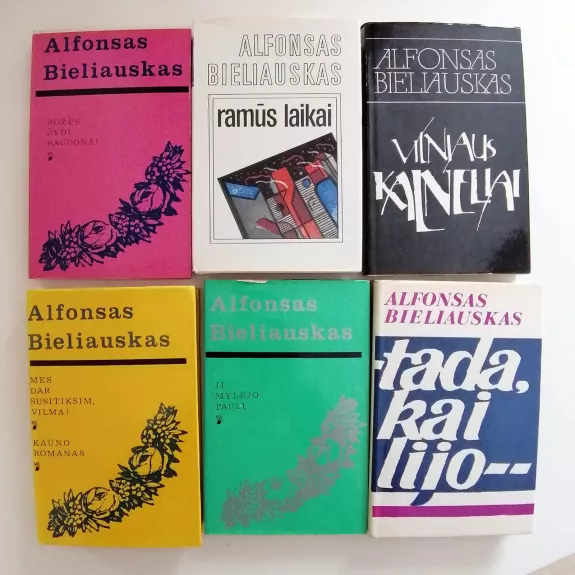 Vilniaus kalneliai - Alfonsas Bieliauskas, knyga 1