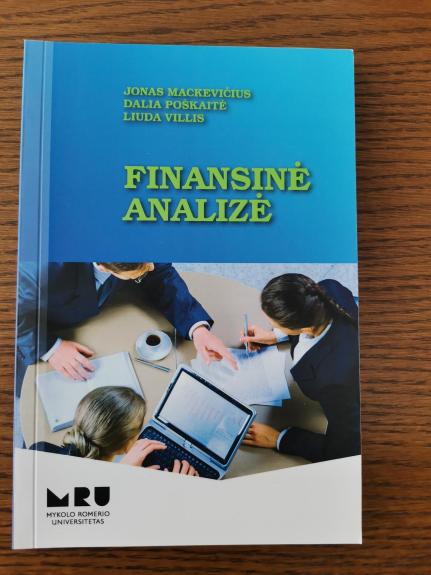 Finansinė analizė - Jonas Mackevičius, knyga