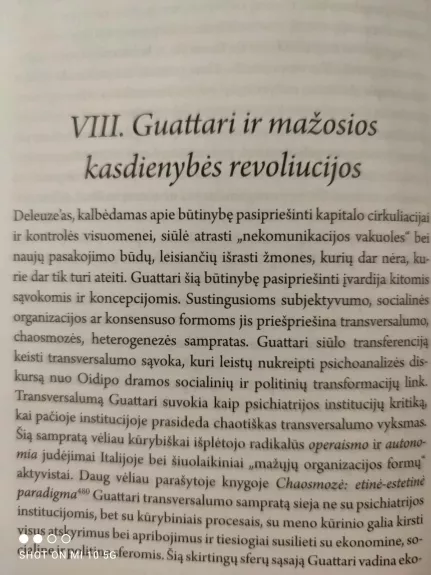 Gilles'io Deleuze'o ir Felixo Guattari filosofija: daugialypumo logika - Audronė Žukauskaitė, knyga 1