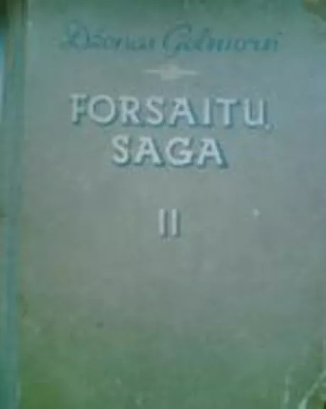 Forsaitų saga (II tomas) - Džonas Golsvortis, knyga