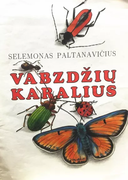 Vabzdžių karalius - Selemonas Paltanavičius, knyga