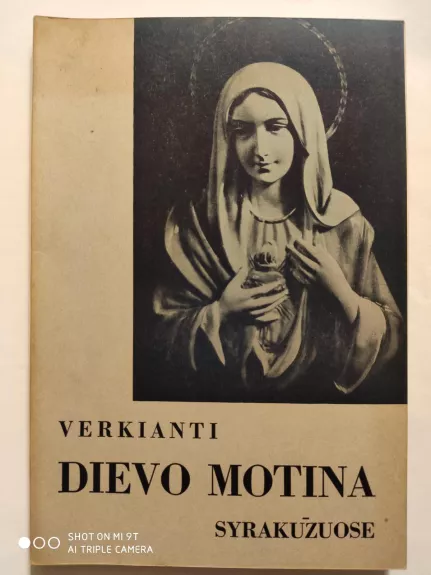 Verkianti Dievo Motina Sirakūzuose - Ottavio Musumecci, knyga