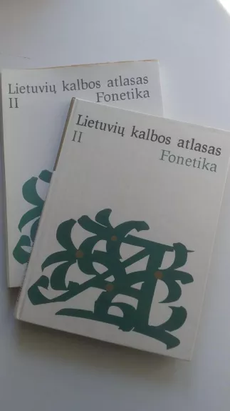 Lietuvių kalbos atlasas (II dalis): Fonetika