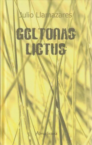 Geltonas lietus - Julio Llamazares, knyga