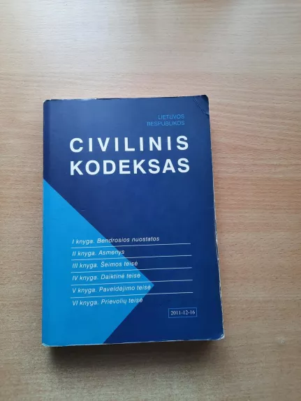 LR Civilinis kodeksas - Autorių Kolektyvas, knyga