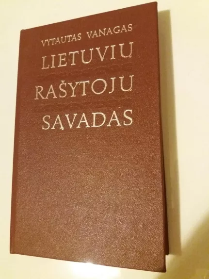 Lietuvių rašytojų sąvadas - Vytautas Vanagas, knyga