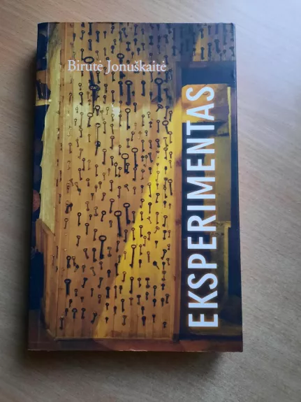 Eksperimentas - Birutė Jonuškaitė, knyga