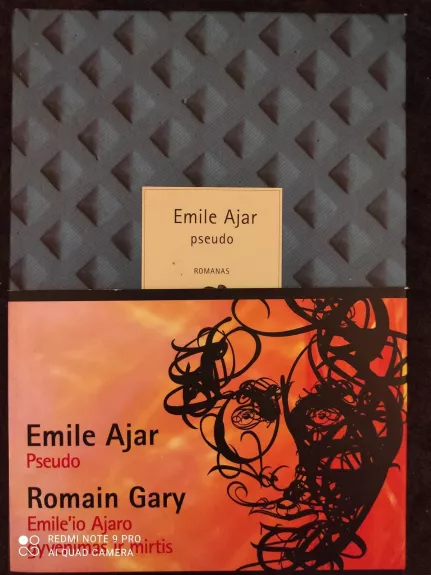 Emile'io Ajar'o gyvenimas ir mirtis - Romain Gary, knyga