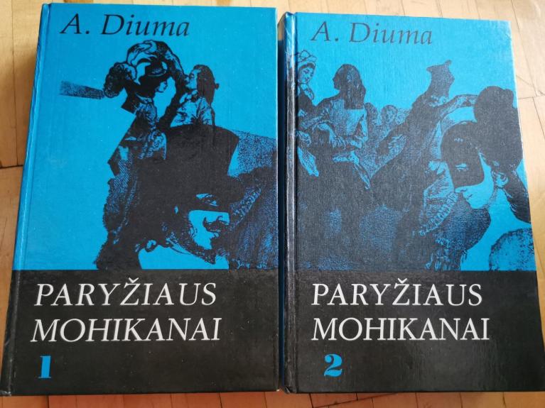 Paryžiaus Mohikanai (2 knygos)