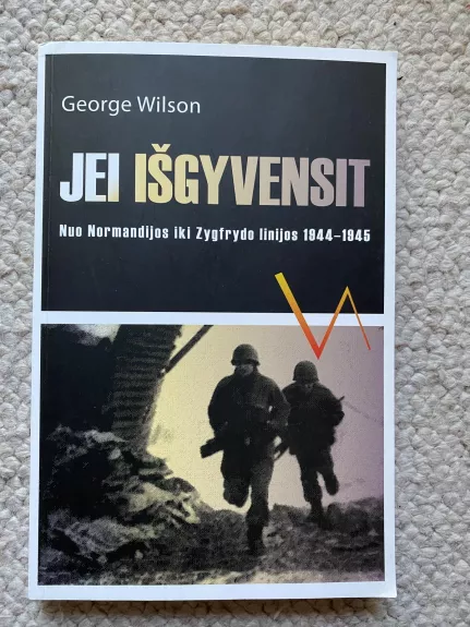 Jei išgyvensit: nuo Normandijos iki Zygfrydo linijos 1944-1945 - George Wilson, knyga 1