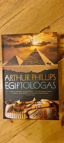 Egiptologas - Arthur Philips, knyga