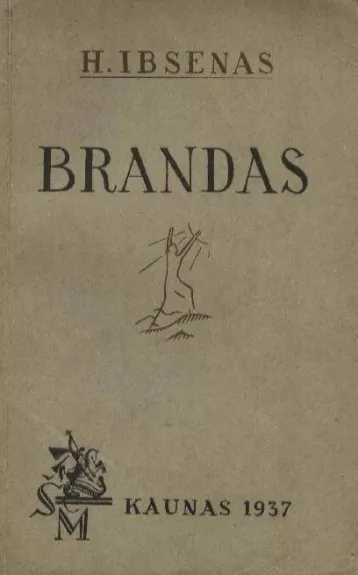Brandas - Henrikas Ibsenas, knyga