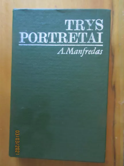 Trys portretai - A. Manfredas, knyga