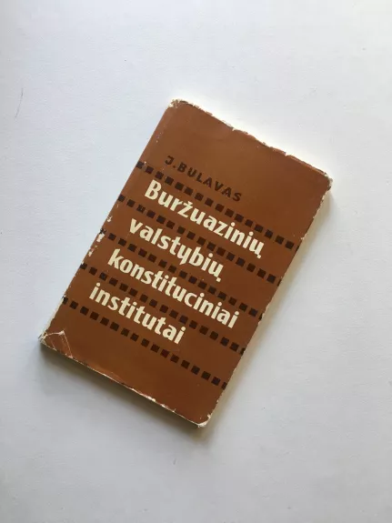 Buržuazinių valstybių formos ir režimai - Juozas Bulavas, knyga