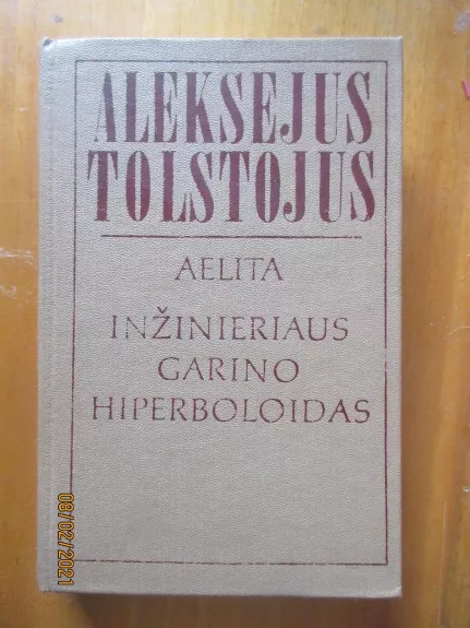 Aelita - Aleksejus Tolstojus, knyga