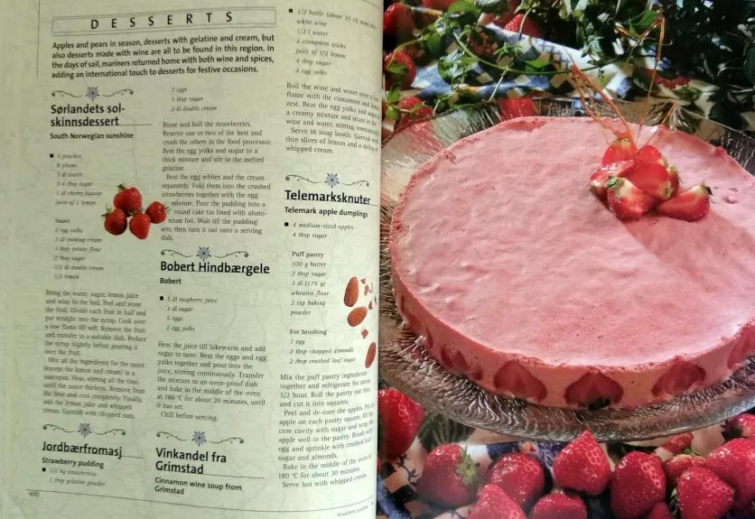 Nordic national recipes an inspiring journey in the culinary history of the Nordic countries (Šiaurės šalių nacionalinių receptų knyga)