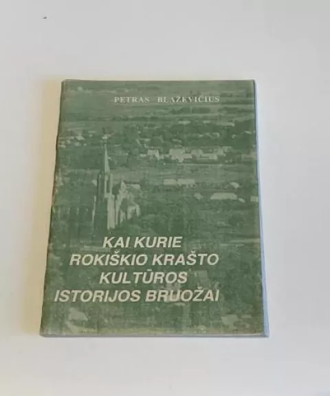 Kai kurie Rokiškio krašto kultūros istorijos bruožai - Petras Blaževičius, knyga