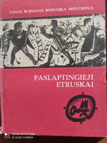Paslaptingieji etruskai - J. Burianas, ir kiti. , knyga