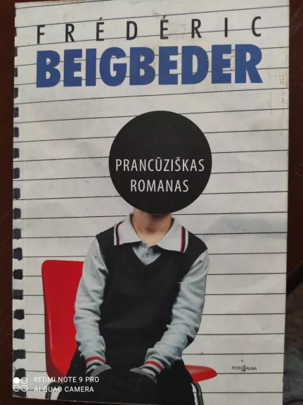 Prancūziškas romanas - Frederic Beigbeder, knyga