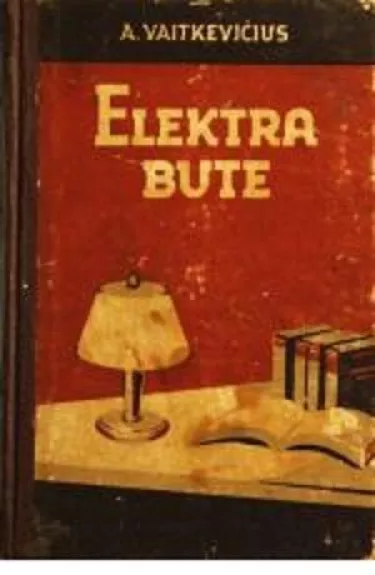 Elektra bute - Albinas Vaitkevičius, knyga