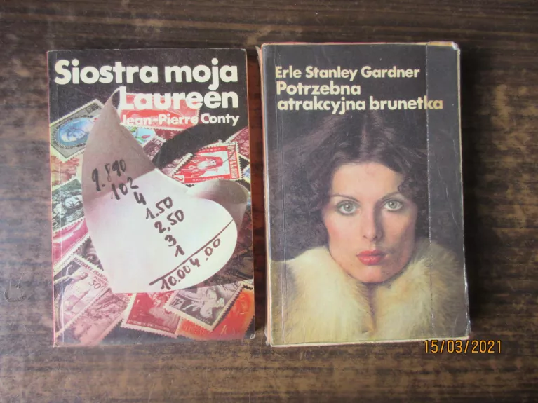 Polska. 2 książki z detektywami - Erle Stanley Gardner, knyga
