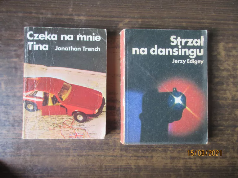 Polska. 2 książki z detektywami - Jonathan Trench, knyga