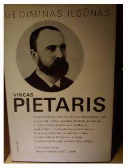 Vincas Pietaris - Gediminas Ilgūnas, knyga