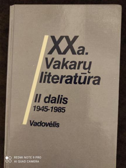 XX a. vakarų literatūra (II dalis): 1945-1985