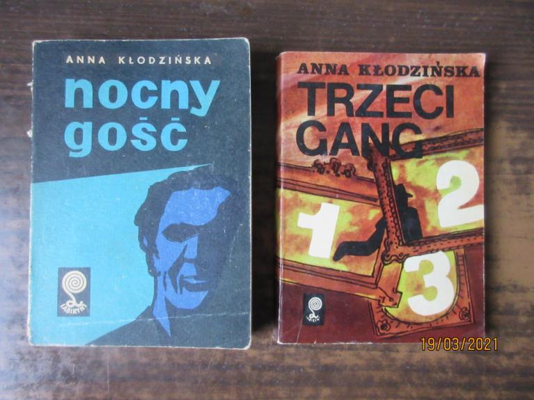 Polska. 2 książki z detektywami