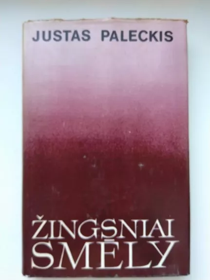 Žingsniai smėly - Justas Paleckis, knyga