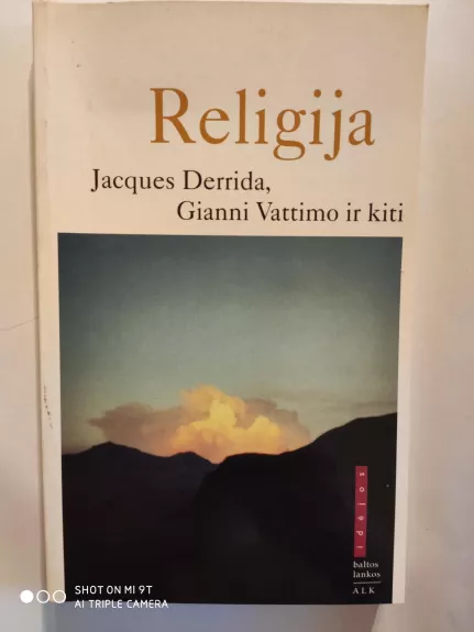Religija - Gianni Vattimo, knyga