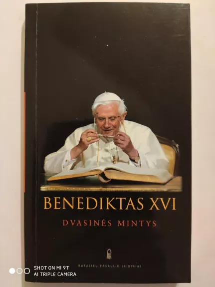 Dvasinės mintys -  Benediktas XVI, knyga