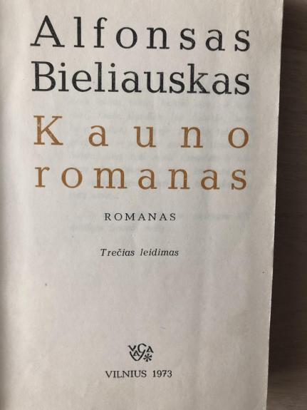 Kauno romanas