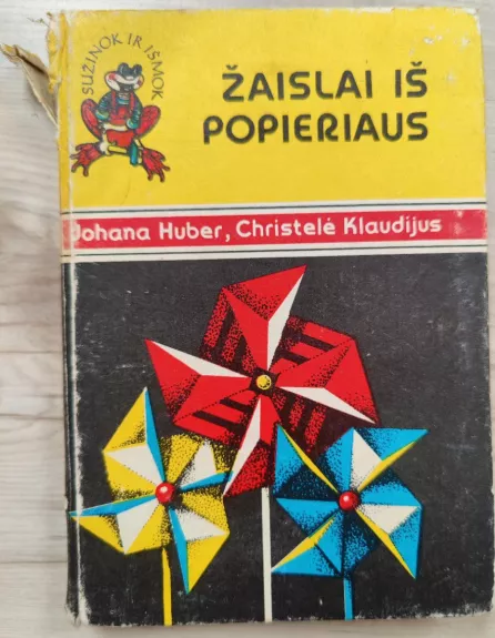 Žaislai iš popieriaus