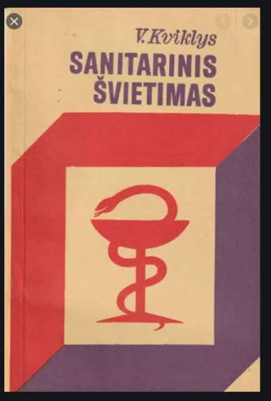 Sanitarinis švietimas - V. Kviklys, knyga