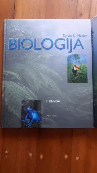 silvia mader biologija 1 knyga - Silvia Mader, knyga