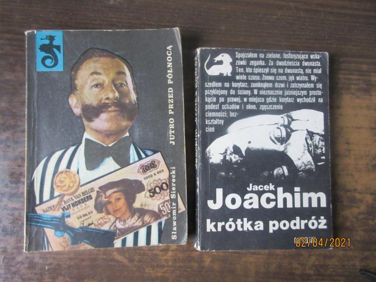 Polska. 2 książki z detektywami