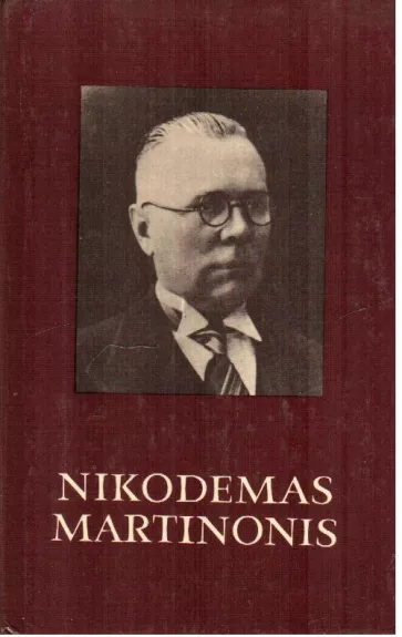Nikodemas Martinonis - E. Martinonienė, knyga