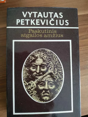Paskutinis atgailos amžius - Vytautas Petkevičius, knyga