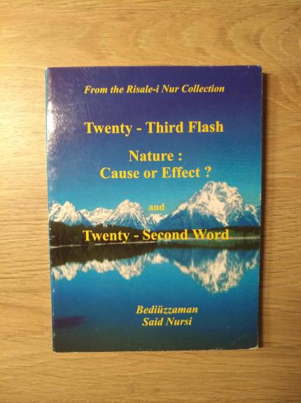 Twenty- Third Flash Nature:cause or effect? and Twenty - Second World